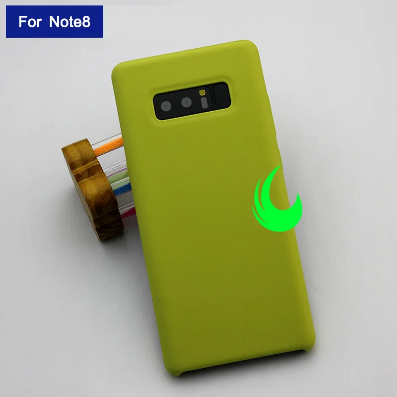 

For Samsung Galaxy Note8 Silicone Back Cover Case Protector Luxury Soft Silicon Anti-Wear Wear Protection Case Note 8 N950