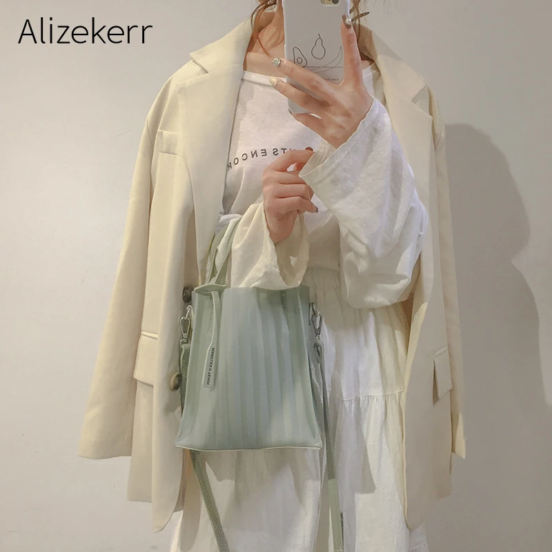 

Simple Korean Tote Handbag Women Top-handle Candy Color Ladies Soft Shoulder Bag Designer Brand Luxury Women Messenger Bags