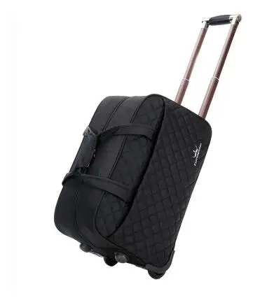Borsa da viaggio con ruote trolley valigia per uomo e donna_voghion.com