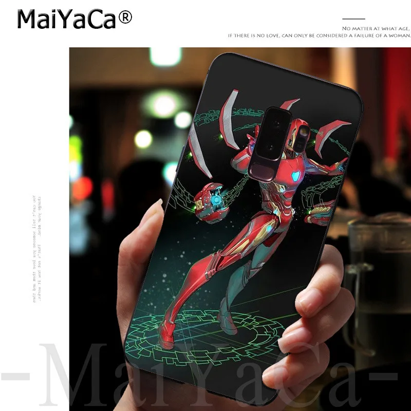 MaiYaCa Супермен железный человек hero уникальный дизайн телефона чехол для samsung S9 S9 плюс S5 S6 S6edge S6plus S7 S7edge S8 S8plus - Цвет: A7