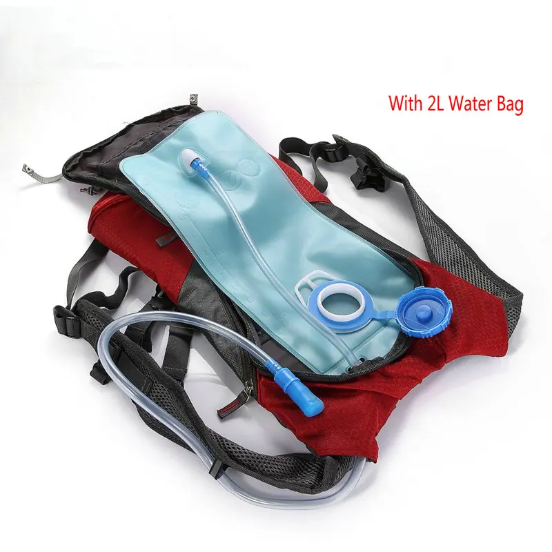 

Outdoor Solar Panel USB Charger 15L Hydration Backpack+2L Water Bag Sport Cycling Rucksack For Outdoor Camping Hiking