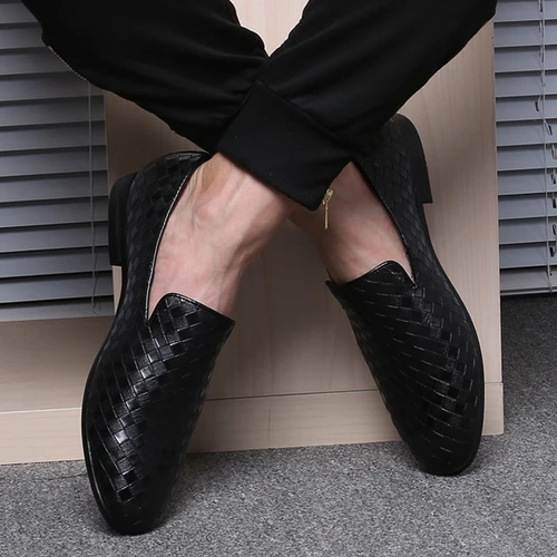 2021 남성 신발 럭셔리 브랜드 Moccasin 가죽 캐주얼 운전 Oxfords 신발 남성 로퍼 Moccasins 남성용 이탈리아 신발 사이즈 38-48 3
