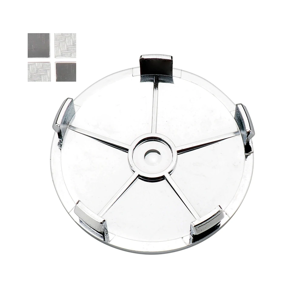 

4pcs Carbon Black with Gray 68mm Car Wheel Center Cap Hubcaps For E46 E39 E90 E53 E52 E60 F34 F20 F10 E91 X3 Hub Cap Sticker