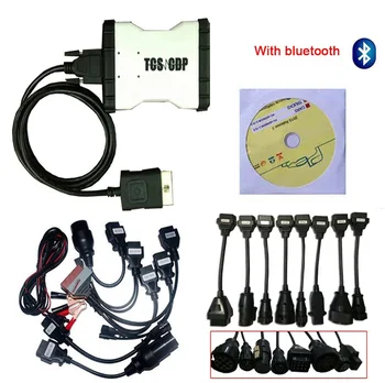 

Sales!!TCS CDP Pro Bluetooth TCS CDP 2015R3 TCS CDP PRO Plus OBD2 Auto diagnostic tool With High Quality+a set car/truck cables