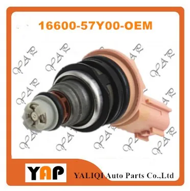 

Fuel Injector (4) FOR FITNISSAN SENTRA TSUBAME TSURU 200SX GA16DE 1.6L L4 16600-57Y00 1991-1999