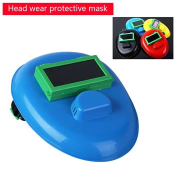 

1PC Welding Mask Welder Goggles Darken Shade Auto Darkening Welding Helmets Mask Eyes Leather Mask Helmet