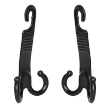 LEEPEE багажник сумка держатель Вешалка форма коготь авто аксессуары для Toyota BMW Ford автомобильный крючок на спинку сиденья черный грузовой Органайзер 1 пара