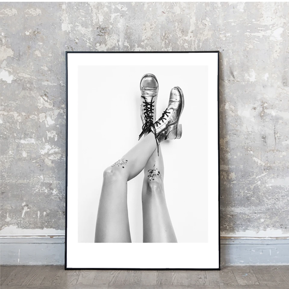 Sparks-shoes-Posters-And-Prints-Wall-Art-Canvas-Painting-Wall-Pictures-For-Living-Room-Nordic-Decoration (1)