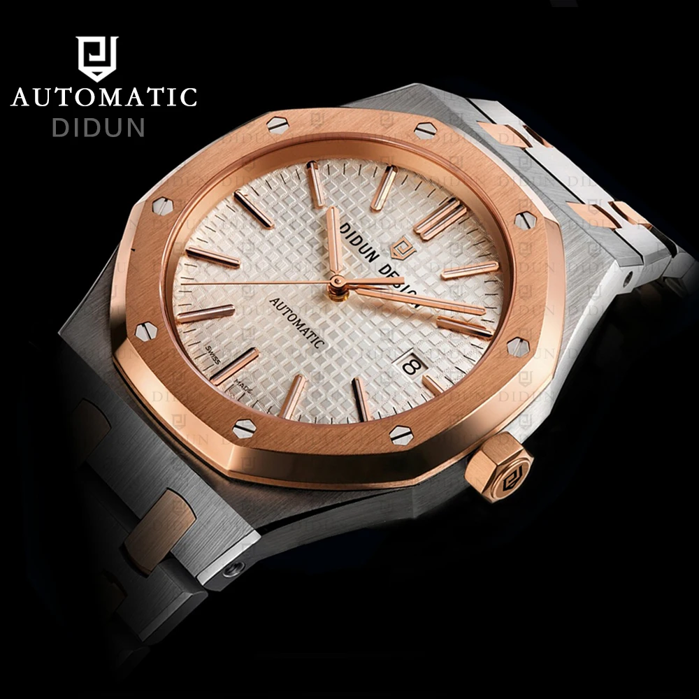 Didun мужчин Элитный бренд часы автоматические механические Tourbillon Спорт Мужчины