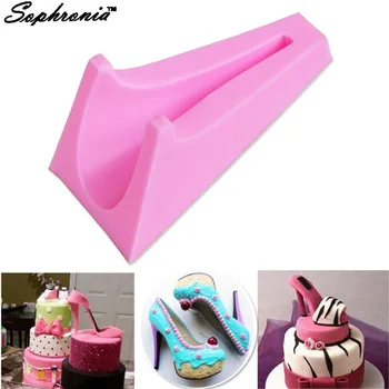 

Sophronia M340 10cm High Heels Silicone Mold Fondant Mould 3D Cupcake Topper Decorating Tools Kitchen Accessories 11*6.5*6CM