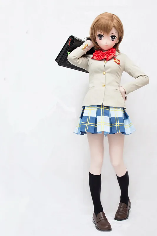 

(C2-074) Can Custon Eyes/Hair Handmade Female Silicone Rubber Face Masks Cosplay Mask Crossdresser Doll Kigurumi Anime Role Play