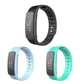 

Smart Wristband 0.96inch Touch Screen IP67 Waterproof Bluetooth Smart Heart Rate Monitor Fitness Tracker Band for IOS Android