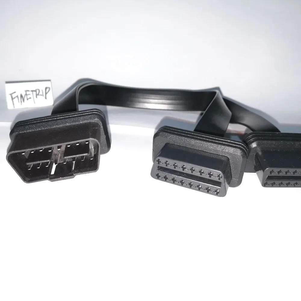Male to Dual Female Y Connector 30cm splitter (4)