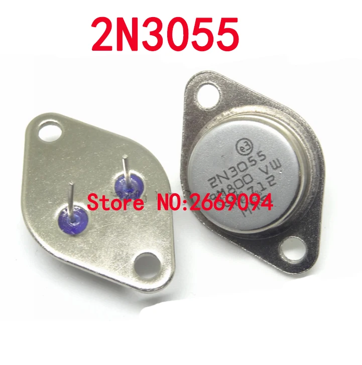 

2PCS /5PCS 2N3055 N3055 3055 TO-3 MJ2955 J2955 955 TO3