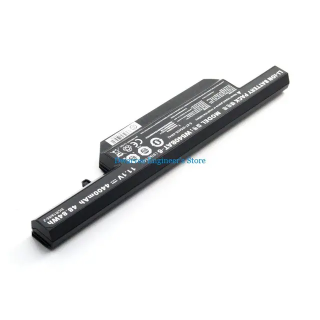 Ersetzt den Laptop-Akku 11,1V,4400mAh W540BAT-6,6-87-W540S-427,6-87-W540S-4W41,6-87-W540S-4U42 f/ür den Aquado M1519