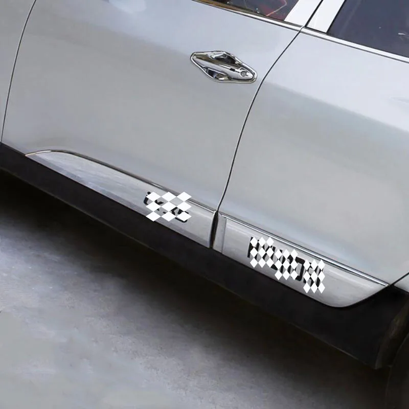 Подходит для Hyundai IX35 ABS хромированный корпус двери боковая линия крышка литья