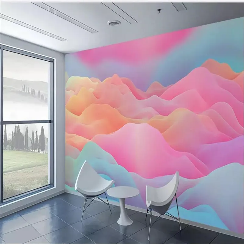 Color fantasy background wall professional production mural wholesale wallpaper custom poster photo wall Color fantasy background wall professional production mural wholesale wallpaper custom poster photo wall