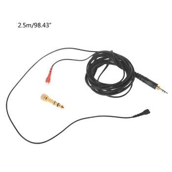 

1 PC Nuovo Rimontaggio Cavo per For Sennheiser HD25 HD25-HD25-II HD25-C HD25-13 HD 25 Cuffie Audio Cavi di Cavo