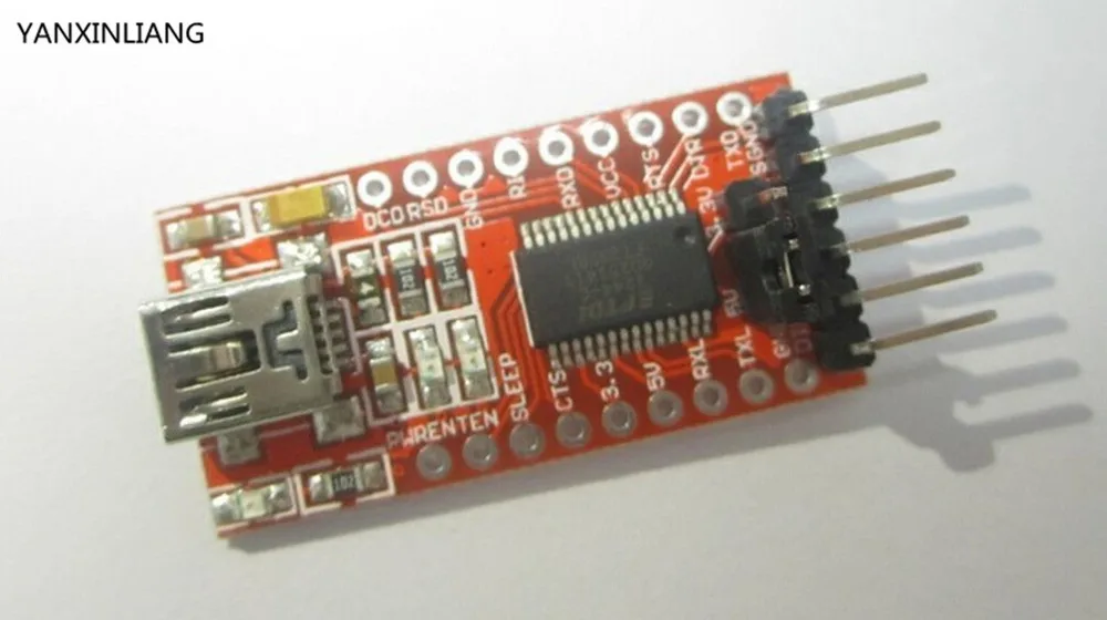 

FT232RL USB to TTL USB serial port module Support 3.3V to 5V Download line mini interface 1pcs