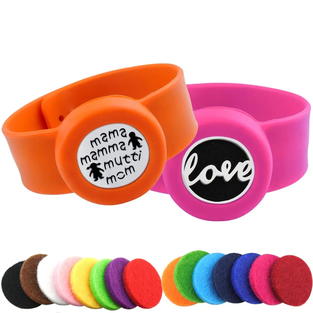 Love Kids Adjustable Mosquito Repellent Bangle Essential Oil Diffuser
