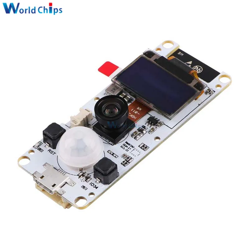 Двухъядерный модуль камеры ESP32 Cam OV2640 программируемый PSRAM WIFI 0 96 дюйма OLED SSD1306 I2C BME280