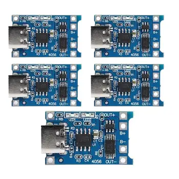 

5pcs TP4056 1A Lithium Battery Charger Module Board Charge protection control w/USB Type-C Protection