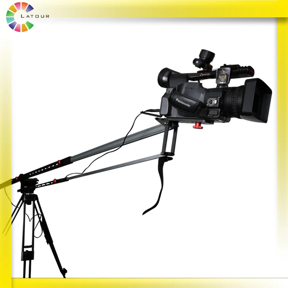 US $346.50 195cm Professional Extendable Photographic Portable Aluminum Camera Crane Jib For Pro DSLR
