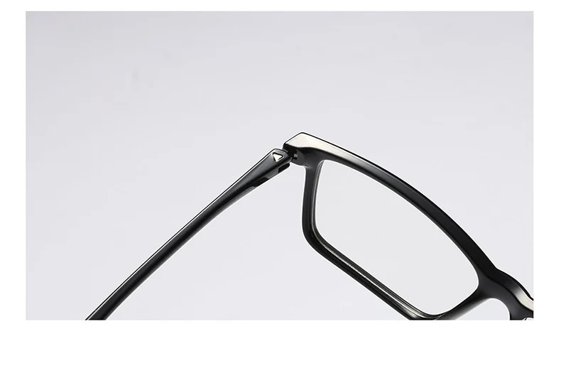 High Quality Matte Frame Men's Business Reading Glasses TR90 Thin Optics Computer Diopter Glasses Retro Square Eyeglasses Unisex