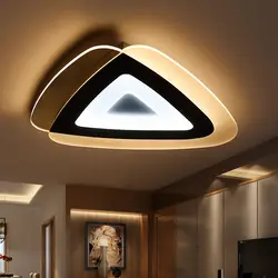 Художественный Акриловый светодиодный потолочный светильник дом интерьер гостиной спальни Ресторан кабинет мерцающий потолочный