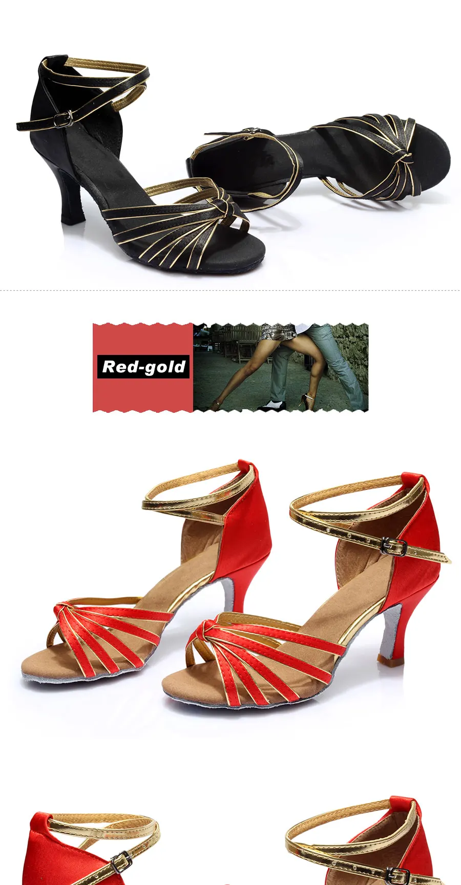 Для женщин Танго Сальса Обувь для латинских бальных танцев; женская танцевальная обувь на каблуке 5,5 см/7 см 11 Цвета