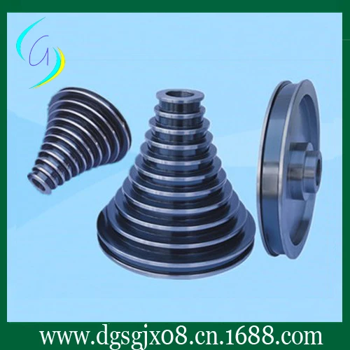 

Ceramic coated tower pulley for fine-extension machines