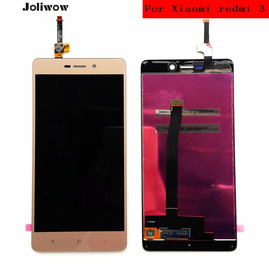 

FOR Original Xiaomi Redmi 3s Lcd Display + digitizer touch screen Assembly +Frame+ Tools For Xiaomi Hongmi 3s Give silicon case