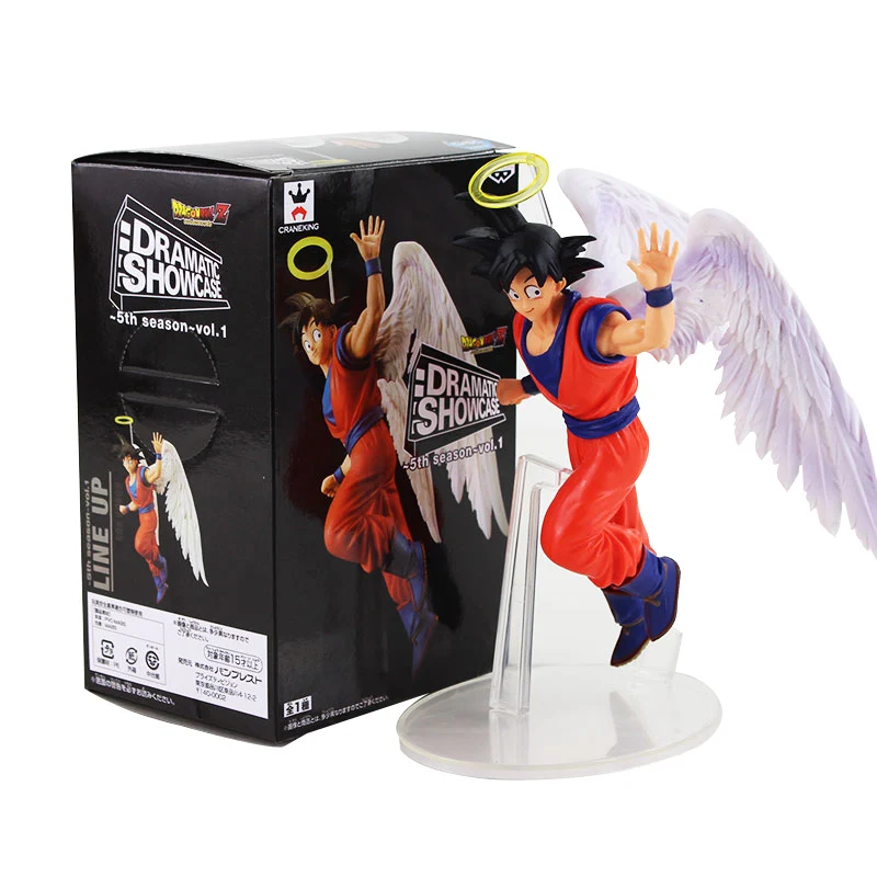 

19cm Dragon Ball Z Action Figure Angel Son Goku Figures Goodbye Doll PVC Model Toy