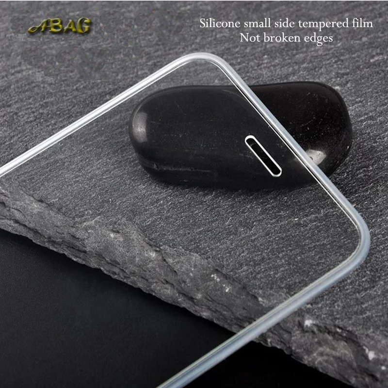 ABAG для iPhone 6 закаленная пленка полное покрытие 7 8 plus 3D Силиконовое полноэкранное