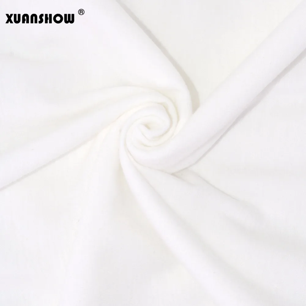 XUANSHOW 2020 футболка для женщин с надписью очень странные дела|Футболки| |