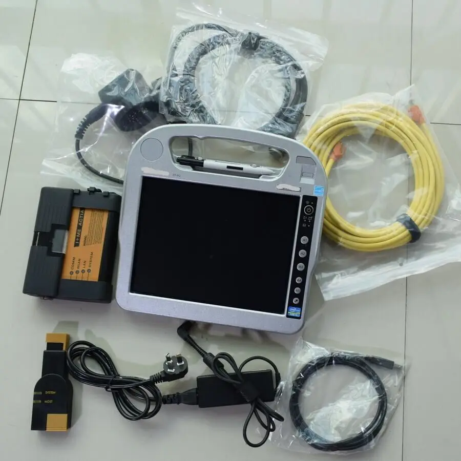 2019 09 в для bmw диагностический инструмент obd2 сканер icom a2 с ноутбуком cf h2 toughbook i5cpu