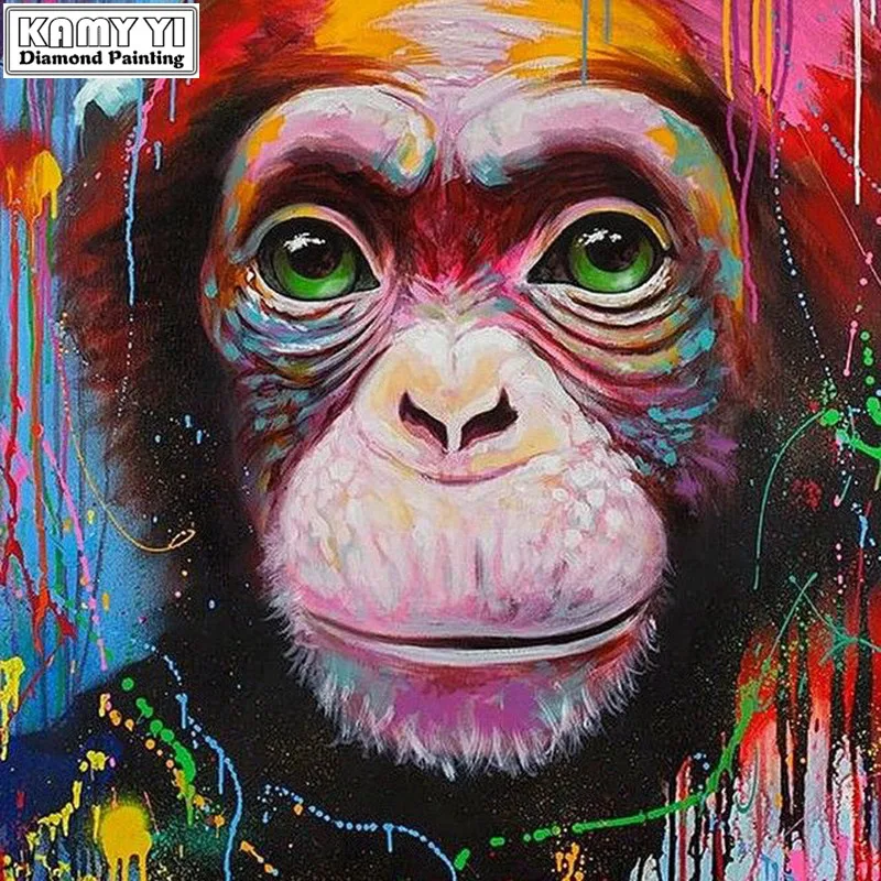 40d8c073c02f75293e7bb56d68a09fc1--monkey-art-monkey-painting