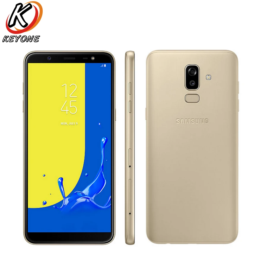 Samsung Galaxy J8 мобильный телефон с 6 дюймовым дисплеем восьмиядерным процессором ОЗУ 3