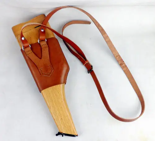 Replica WWII C96 German Army Woode Holster Stock Mauser Broomhandle Butt Military war copy