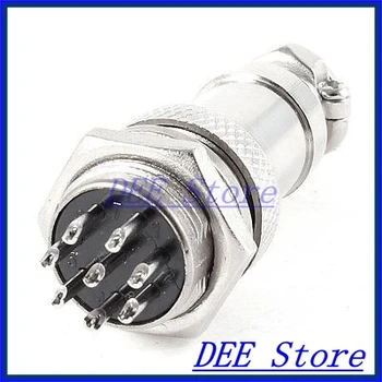 

Wire Panel Connector GX16 8P Male M16 Aviation Plug Jack Connector