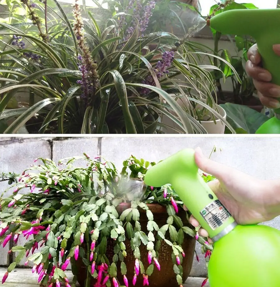 Садовая электрическая лейка, Открытый Цветочный опрыскиватель для орошения растений, защита балкона, чайник для полива растений