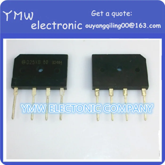 Free shipping 10 pieces / lot D25XB80 Mutual substitution Rectifier bridge Electronic Components &amp Supplies Diode | Электронные