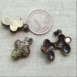 

3PCS 18MM Shadow Box Pendants, Pendant Trays, Engraved Terrarium Necklace, Reliquary, Blank Locket, Display Case