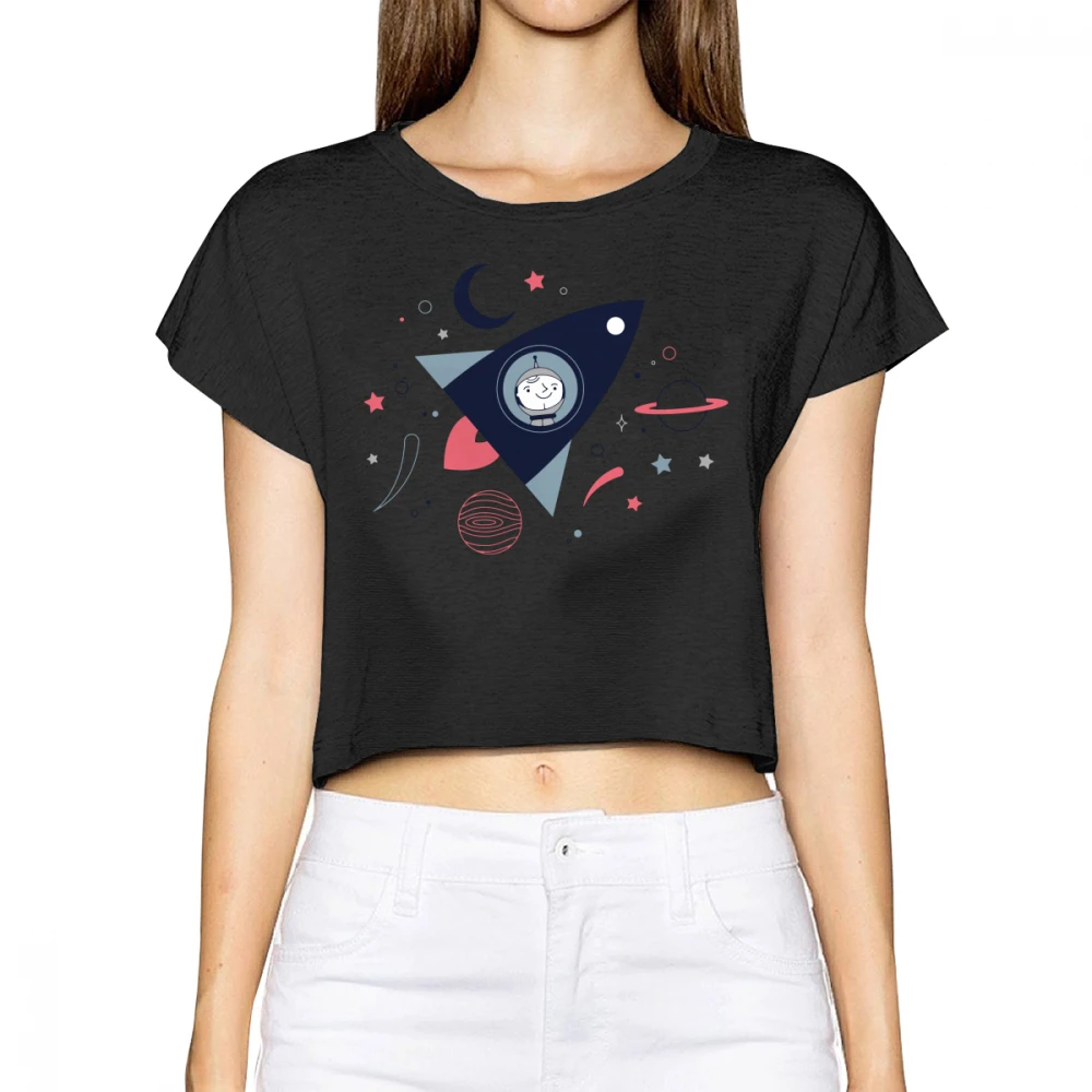 

Custom Design Fashion T-Shirt Women's Loose Short-Sleeved Anime Print Casual O-Neck Top Summer Short Sleeve Female Clothing