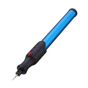 

Micro Engraver Tool Engraver Pen DT02 Metal Engraver Glass Jewelry Wood Engraving Pen Blue Lettering Pen