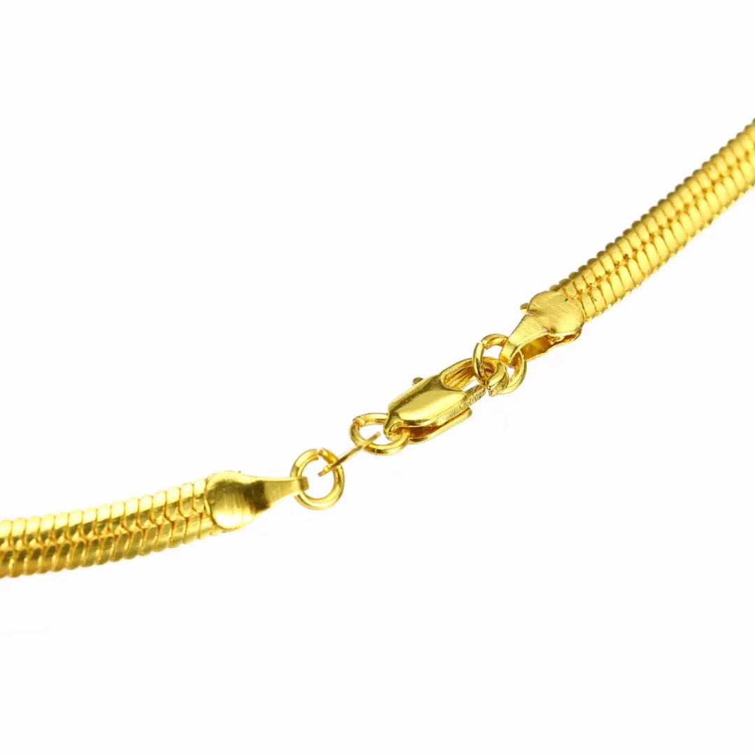 Мужское золотое ожерелье с цепочкой, модное ювелирное изделие DIY, мужское ожерелье в стиле хип-хоп, s цепочки, shellhard 18-26 дюймов