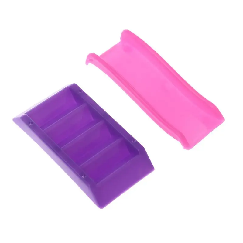 Doll Slide Girls Toys Ladder Amusement Park Sliding Play Dollhouse Accessories
