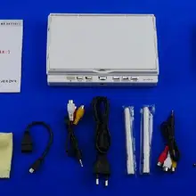 " двойной антенный дисплей Встроенный 5,8 Г разнообразие ЖК-экран спутниковый ресивер HDMI батарея 1026*600 RC FPV HD монитор(белый) RX-lcd 5812