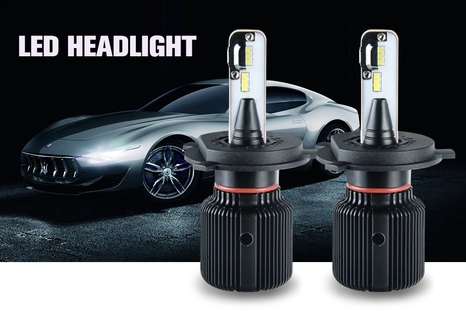12V H7 Led Canbus H4 Car Headlight Bulb H1 H13 H11 8000LM Auto 9005 HB3 9006 HB4 9007 9004 6500k Led Automobiles Light Bulbs 24V (1)