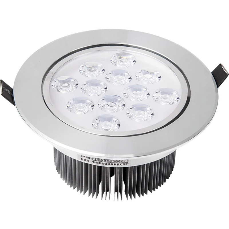 

1pcs round Dimmable Led downlight light Ceiling Spot Light 9w 12w 15w 21w 27w 36w ac110-230V recessed Lights Indoor Lighting